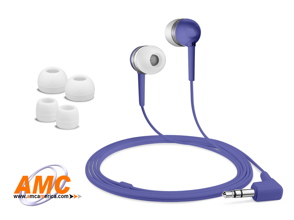 AMC Purple Acoustic Isolation Silicone Earbud-OEM